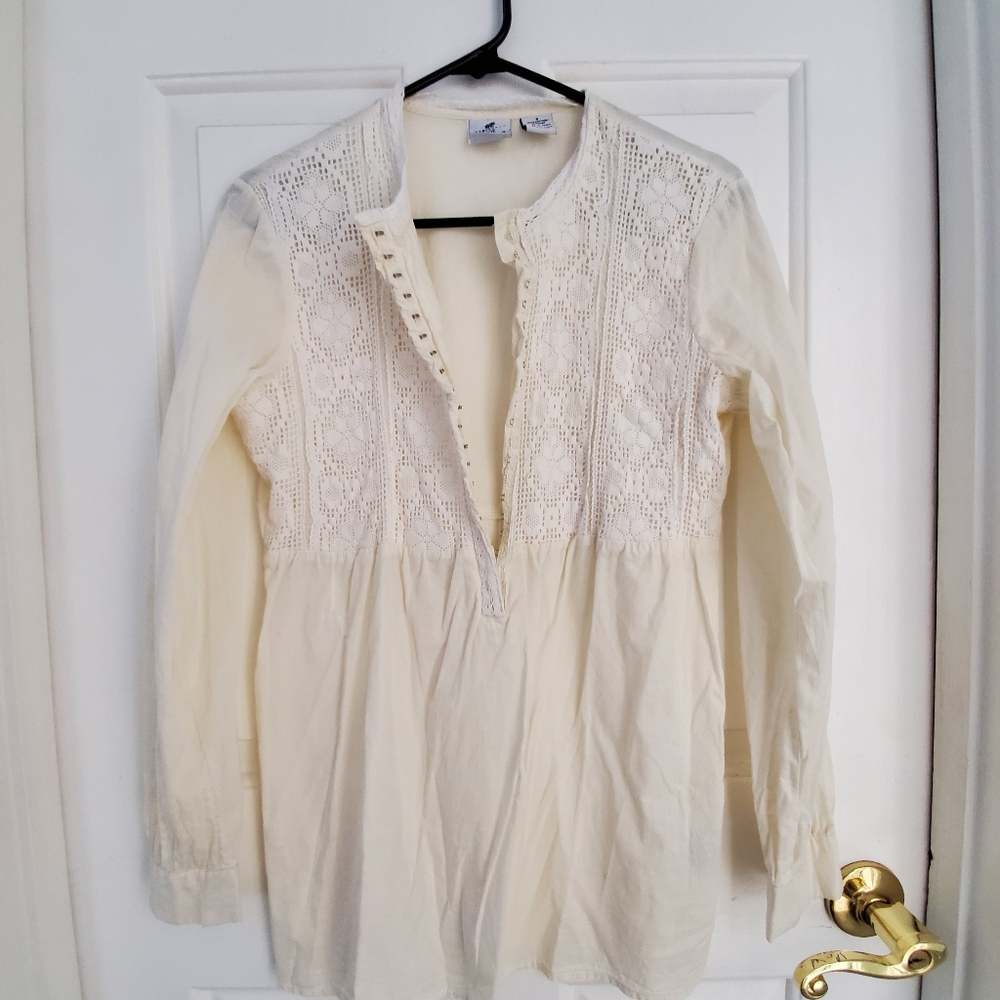 Sheer Ivry / Light Cream Long Sleeve
